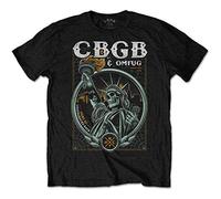 Cbgb - T-Shirt # S Black Unisex # Liberty