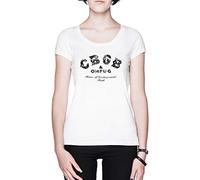 CBGB Weißes Damen T-Shirt Größe Größe S White Women's Tee Size S