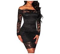 CCOOfhhc Bleistiftkleid Damen Langarm Lange Ärmel Samt Kleid Elegant Knielang Wickelkleid Festkleider Bleistift Hohe Taille Samtkleid Shortkleid V-Ausschnitt HIPS-Wrapped Bürokleid Bleistift Kleid