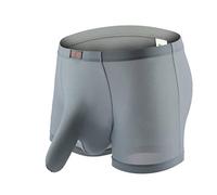 CCOOfhhc Boxerbriefs Herren Stretch Boxershort Durchsichtig Netz Retroshorts Transparent Atmungsaktive Höschen Low Rise Reizwäsche Modal Nahtlos Unterhose Mesh Brief Unterhosen für Männer