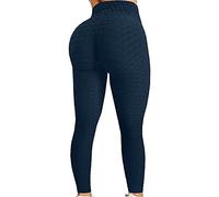 CCOOfhhc Leggings Butt Lift Damen Lipödem High Waist Leggings Sportleggins Bauchweg Figurbetonte Yogahose Jogginghose Seamless Pro Sport Leggins Blickdicht Pilates Kompressionsleggins Fitnesshose