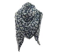 CCOOfhhc Schlauchschal Große Größen Damen Mit Knöpfen Dreieck Schal Lässige Große Größen Winterschal Herbst Drucken Scarf Warm Weicher Deckenschal Retro Halstuch Herbstschal