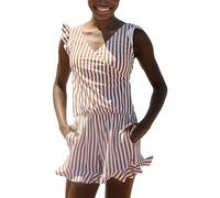 CCOOfhhc Swim Romper Built-in Bra, Badestrampler mit Integriertem BH, Damen-Schwimmstrampler mit integriertem BH in Übergröße, Badeanzug-Strampler für Frauen Baywatch Kostüm Damen Badeanzug