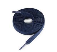 CCSOFTIME Schnürsenkel Blau 130cm Flach - 8mm Breite Dunkelblau Schuhbänder für Converse Air force 1 Sneaker Sportschuhe Turnschuhe,Reißfest Navy Shoelaces für Damen Herren