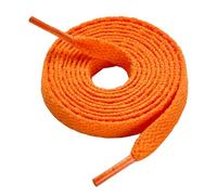 CCSOFTIME Schnürsenkel Orange Flach Ersatz Sneaker Kurz Schuhbänder für Converse Air Force Sportschuhe Turnschuhe,8mm Breite Shoelaces,Orange 75CM