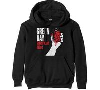 Green Day Kapuzenpullover American Idiot Band Logo Nue offiziell Herren Schwarz M