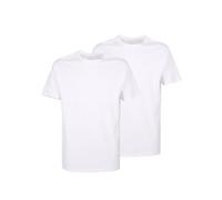 CECEBA Herren T-Shirt weiß uni 2er Pack 64