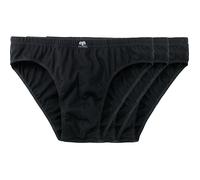 CECEBA Herren Slip schwarz uni 3er Pack 8
