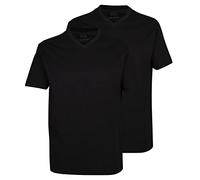 CECEBA Shirt, 1/2, V-Ausschnitt 2er Pack black - 52