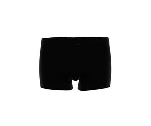 CECEBA Herren Badehose Schwarz ? Schwimm-Boxer / Badeshorts kurz ? Eng anliegend ? Schnelltrocknend ? Ideal für Schwimmen, Strand & Pool 4XL