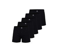 Ceceba Herren Boxershort schwarz Uni 5er Pack 6