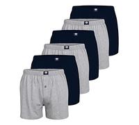 Ceceba Herren Boxershorts 2675 6er Pack, Farbe:Mehrfarbig, Wäschegröße:7XL, Artikel:Mehrfarbig 2675-811