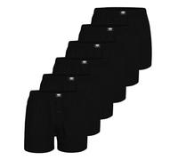 CECEBA Herren Boxershort schwarz uni 2er Pack 18