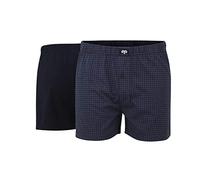 Ceceba Bio Single-Jersey Herren-Boxershorts im 2er-Pack 9 dunkelblau