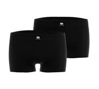 CECEBA Herren Boxershorts, 2er Pack - Konvex, Unterwäsche, Logo, einfarbig Schwarz 3XL