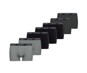 CECEBA Herren Boxershorts, 7er Pack - Monza, Unterwäsche, Logo, einfarbig Schwarz/Grau / XL XL Mehrfarbig