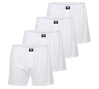 CECEBA Herren Boxershort weiß uni 2er Pack 16