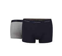 Ceceba Herren Boxershorts Pants Unterhosen Baumwolle | 4er Pack (M | 5, Dunkelblau | Grau Melange)
