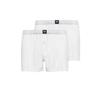 CECEBA Herren Boxershort weiß uni 2er Pack 12
