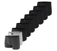 Ceceba Herren Pants, Elastan, Baumwolle, Single Jersey, blau, Uni, 3er Pack