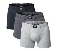 CECEBA Herren Pants, Vorteilspack - Basic, Baumwoll-Stretch, einfarbig, M-3XL Grau 3XL 3er Pack (1x3P)