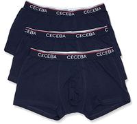 Ceceba Herren Retroshorts Short Pants, 3er Pack, Einfarbig, Gr. X-Large (Herstellergröße: 7), Blau (Navy 7000)