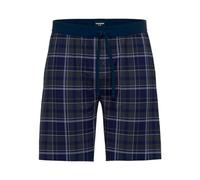 Ceceba Herren Schlafanzughose kurz Bio-Baumwolle | auch in Übergrößen (DE/NL/SE/PL, Numerisch, 58, Regular, Regular, Blau Dunkel Karo)