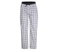 Ceceba Herren Schlafanzughose Pyjama Hose lang, navy kariert, Tasche, Bindeband, Gr.56