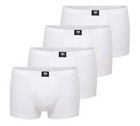 Ceceba Herren Short-Pants, Elastan, Baumwolle, Single Jersey, blau, Melange, 2er Pack