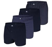 Ceceba Herren Shorts Boxershorts (DE/NL/SE/PL, Alphanumerisch, 8XL, Regular, Regular, Navy/Streifen/Muster)