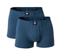 CECEBA Herren Short-Pants blau uni 2er Pack 12
