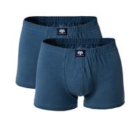 CECEBA Herren Short-Pants blau uni 2er Pack 8
