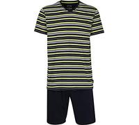 Ceceba Herren-Shorty Single-Jersey Marine/Limone Größe 58