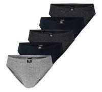 Ceceba Herren-Slips 1818 - 10er Pack, Grau Mix, Größe L