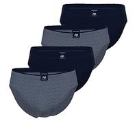 Ceceba Herren Slips | 4er Pack | 10184 (Navy Melange, M)