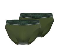 Ceceba Herren Slips Bamboo Series | 2 Stück (DE/NL/SE/PL, Alphanumerisch, XXL, Regular, Regular, dunkelgrün)