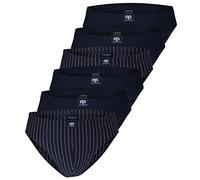 Ceceba Herren Slips (DE/NL/SE/PL, Alphanumerisch, XXL, Regular, Regular, 6 x Navy-red (2550))