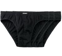 CECEBA Herren Slip schwarz uni 3er Pack 10