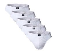 CECEBA Herren Slip weiß uni 5er Pack 6
