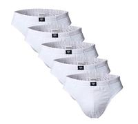 Ceceba Herren Slip Weiß uni 5er Pack Größe 8