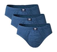 CECEBA Herren Slip blau uni 3er Pack 18