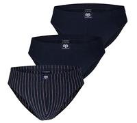Ceceba Herren Sport-Slip Foxe-Packet 3er Pack (Größe: 14 (6XL) / Farbe: navy rot gemustert)