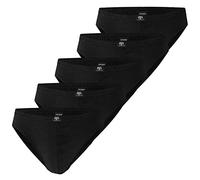 CECEBA Herren Slip schwarz uni 5er Pack 8