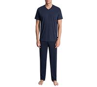 Pyjama, V-A., offen blau-dunkel-Minimal 76/78