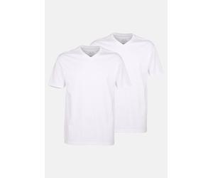 CECEBA Shirt, 1/2, V-Ausschnitt 2er Pack weiss - 54