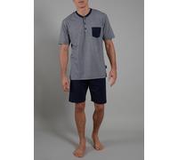 CECEBA Herren Shorty blau melange 1er Pack 56