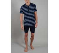 CECEBA Shorty, 3-Knopfleiste blau-dunkel-Ringel - 6870