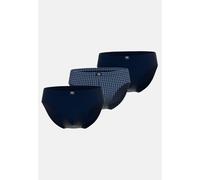 CECEBA Herren Slip blau längsgestreift 3er Pack 10