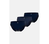 CECEBA Herren Slip blau längsgestreift 3er Pack 12