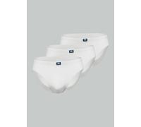 CECEBA Herren Slip weiß uni 3er Pack 9
